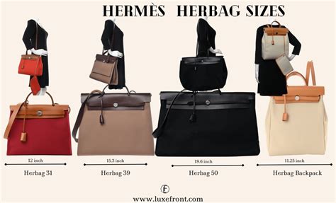 herbag hermes sizes|hermes herbag 2 in 1.